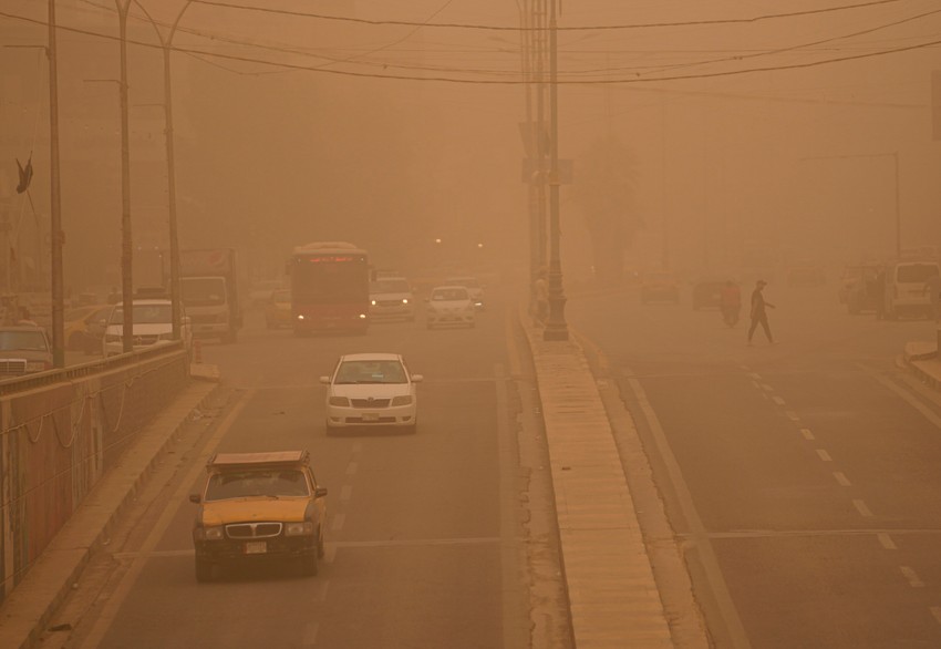 Peščana oluja u Iraku - Bagdad
