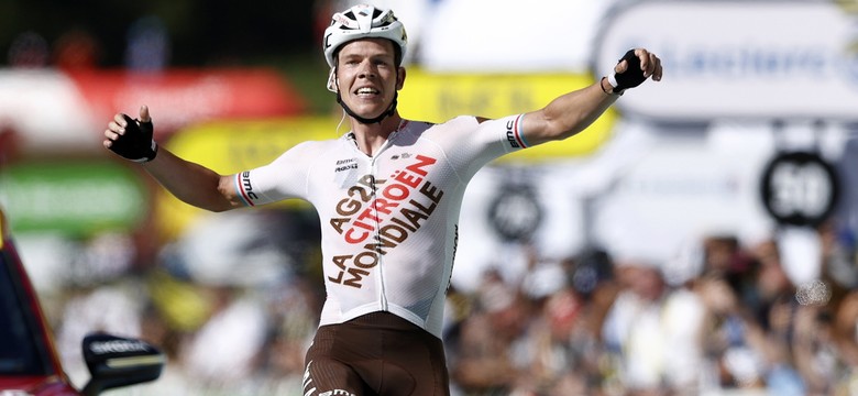 Jungels najszybszy na 9. etapie Tour de France. Pogacar wciąż liderem