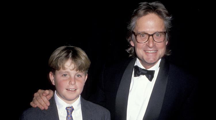 Cameron és híres apukája Michael Douglas Fotó: Getty Images