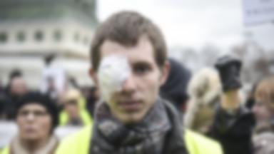 Francuska policja oskarżona o brutalność w walce z "żółtymi kamizelkami" – już 24 demonstrantów straciło oko