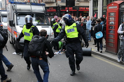 Brytyjska policja zyskała nowe uprawnienia podczas protestów aktywistów klimatycznych