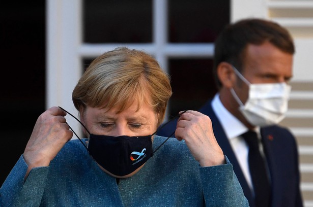 Angela Merkel i Emmanuel Macron