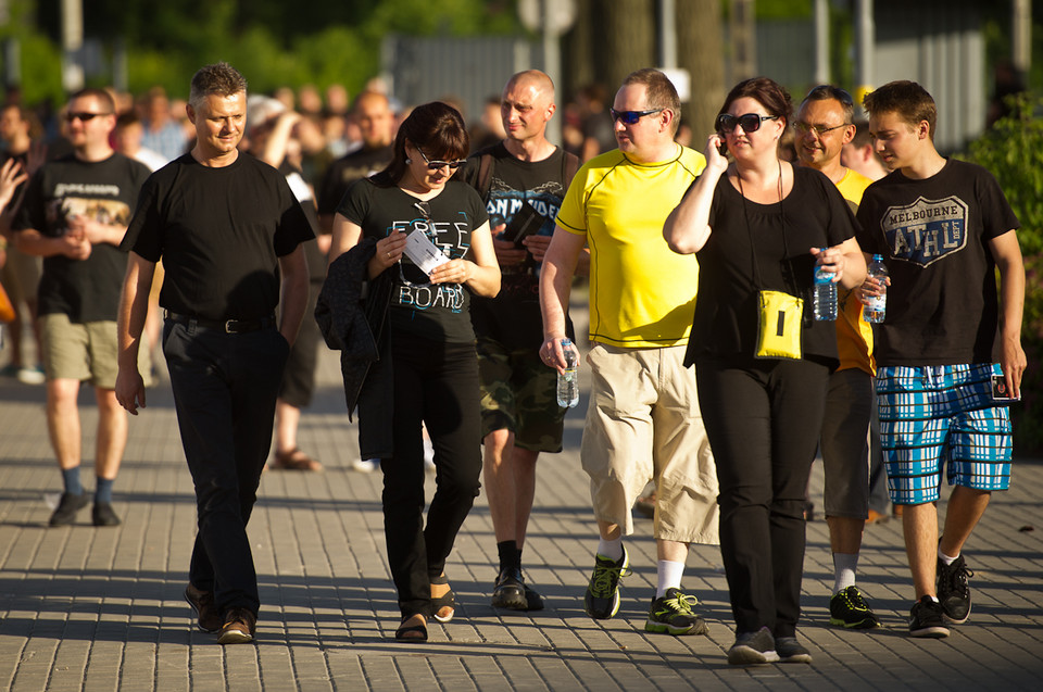 Publiczność na Impact Festival 2014 - dzień pierwszy