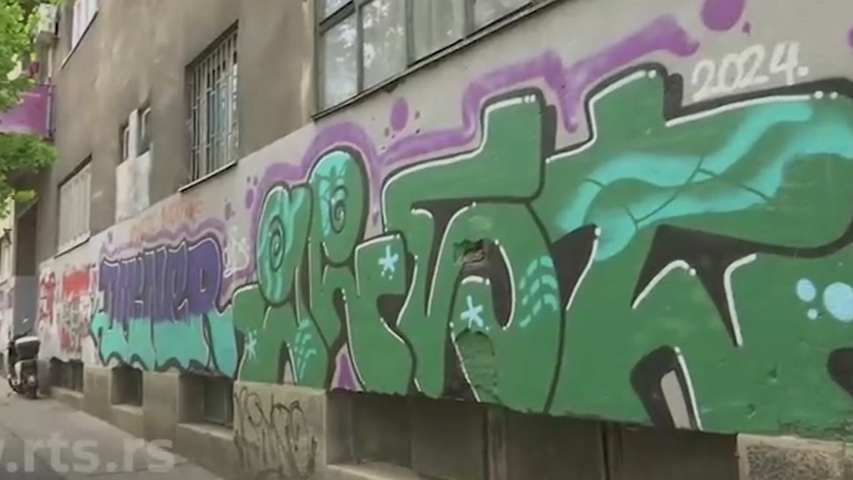 Grafiti u Cvijićevoj