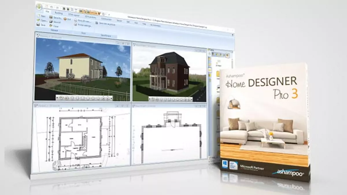 Ashampoo Home Designer Pro 3 - nowa wersja zaawansowanego programu do projektowania domów