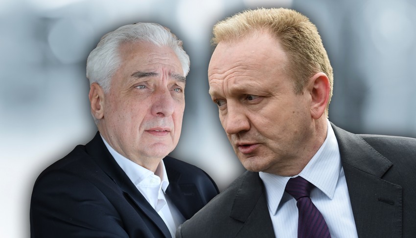 Božo Prelević i Dragan Đilas