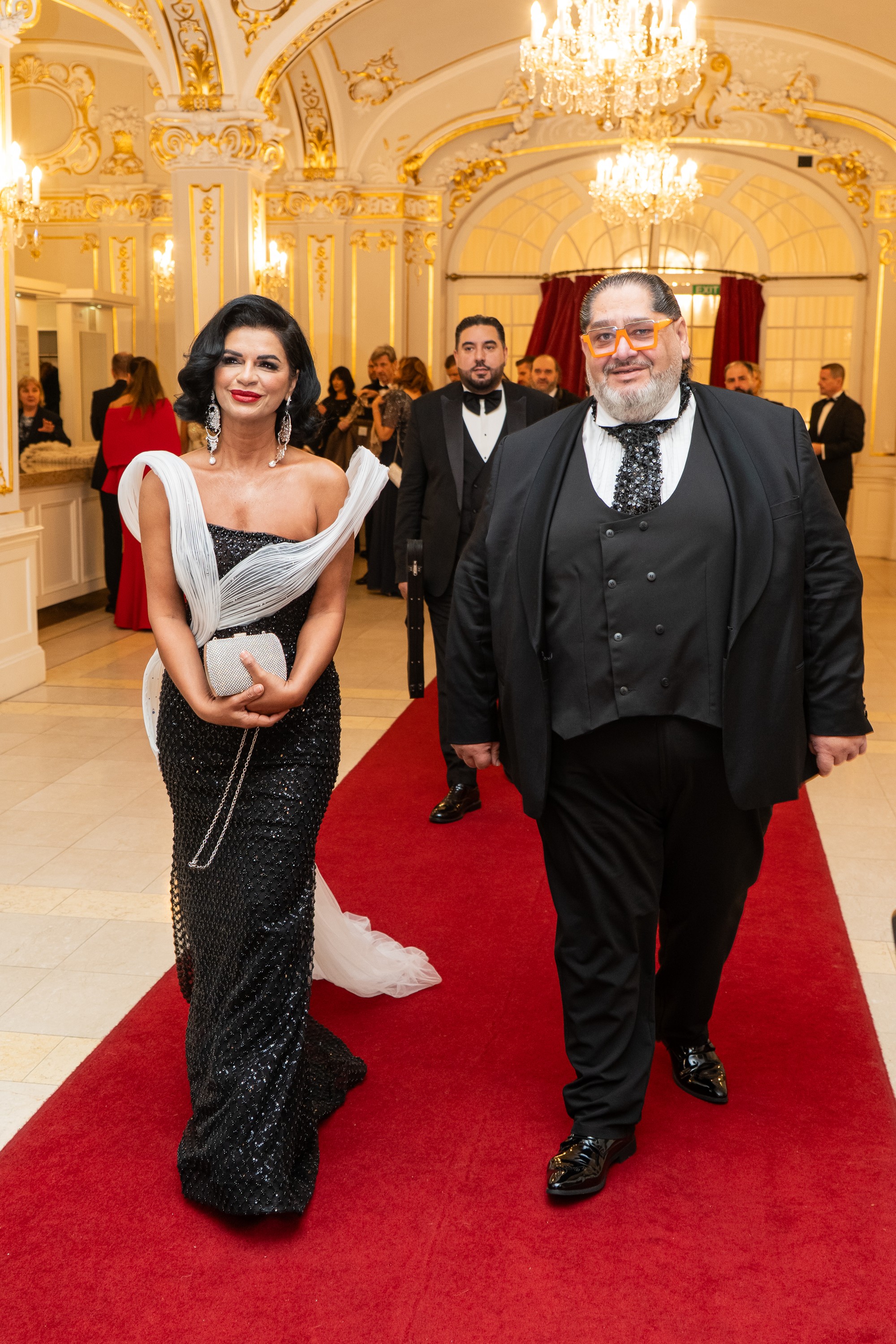 Prešporský bál 2026 - Silvia Šarköziová a Ernest Šarközi. 