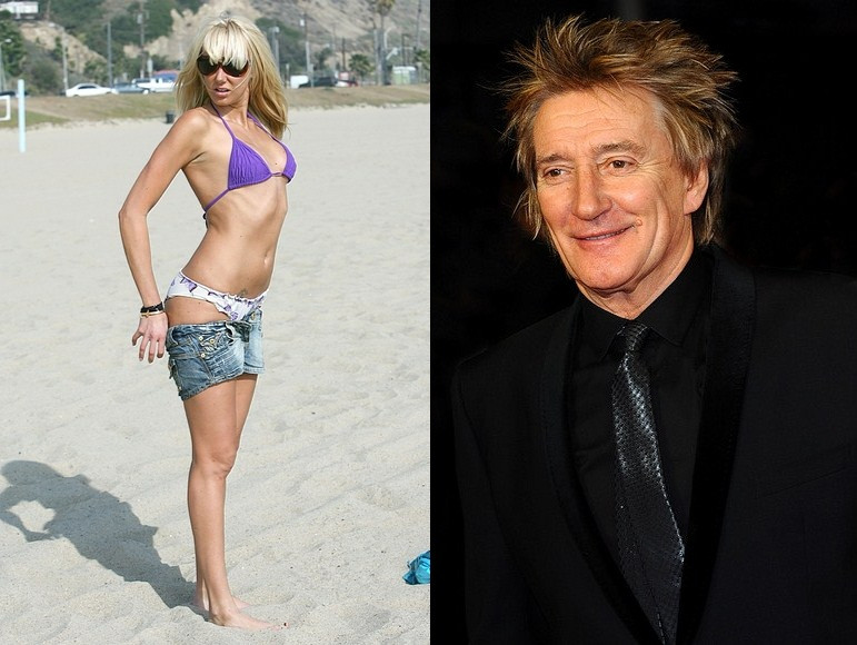 Ojcem Kimberly jest Rod Stewart (fot. Agencja BE&amp;W)