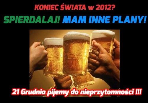 piwo koniec świata