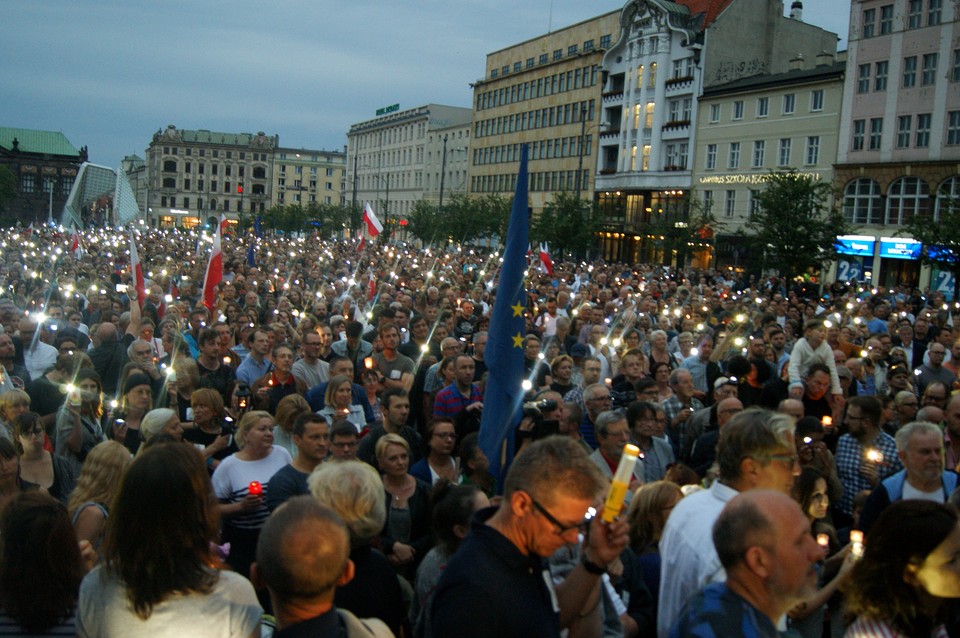 "Łańcuch Światła" w Poznaniu