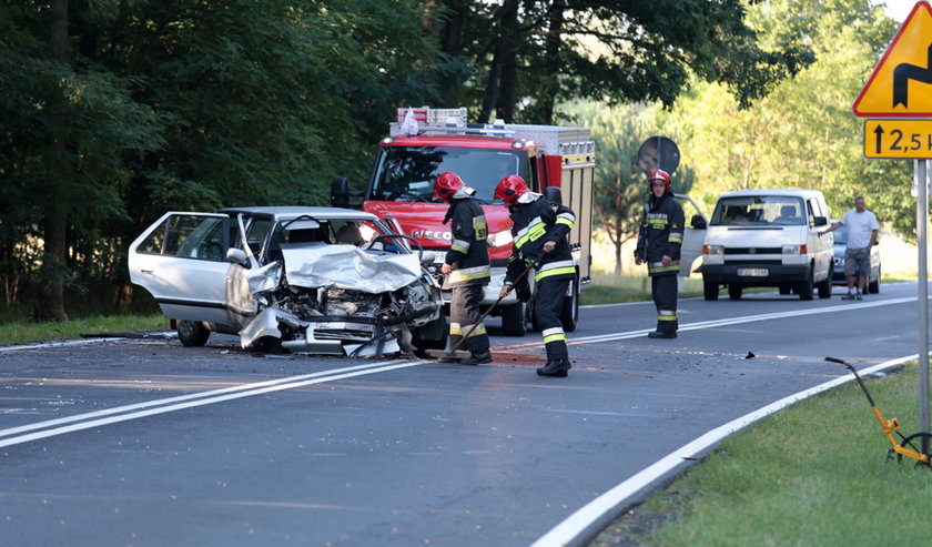 Groźny wypadek pod Świdnicą (woj. lubuskie) 