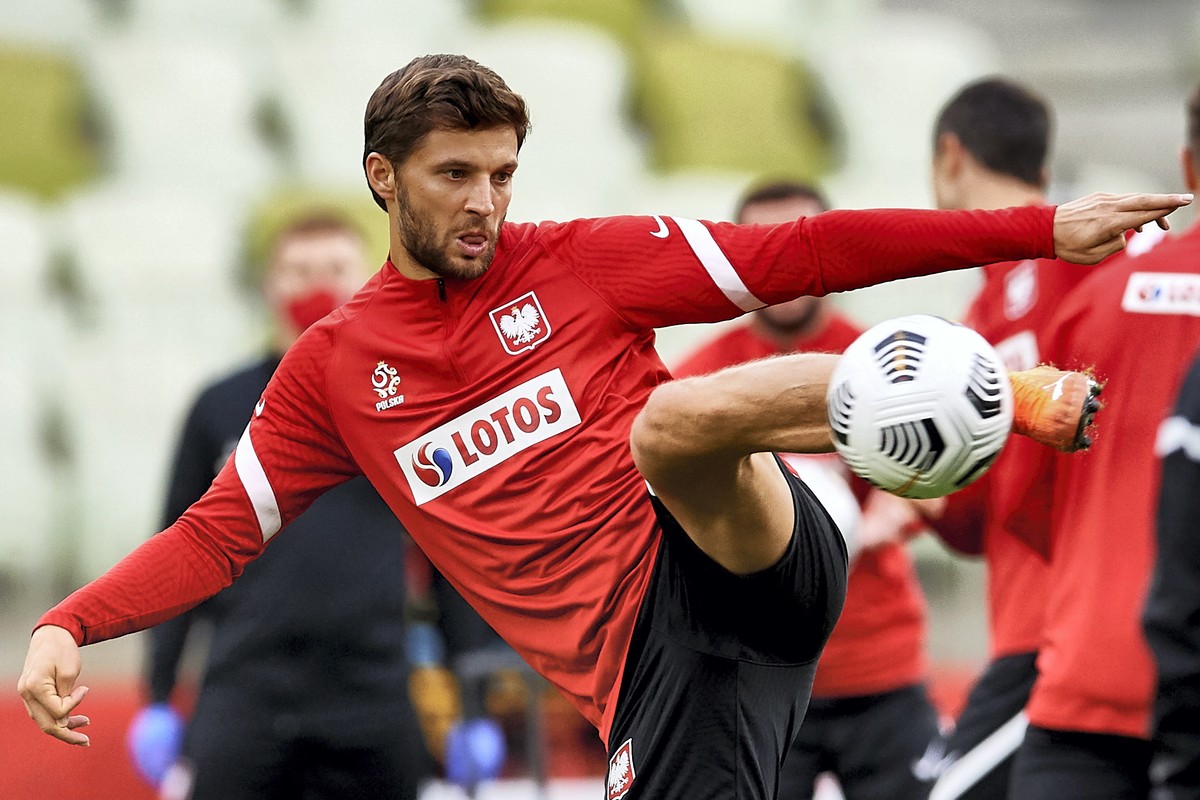 Obrońca piłkarskiej reprezentacji Polski Bartosz Bereszyński