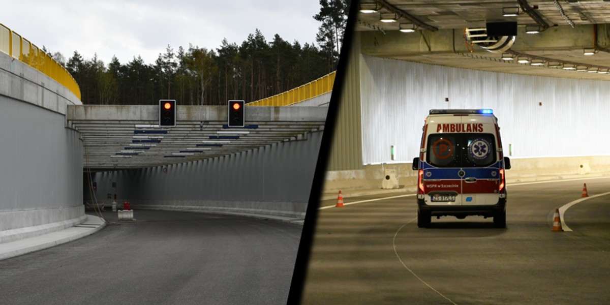 Tunel w Świnoujściu już czeka na otwarcie.