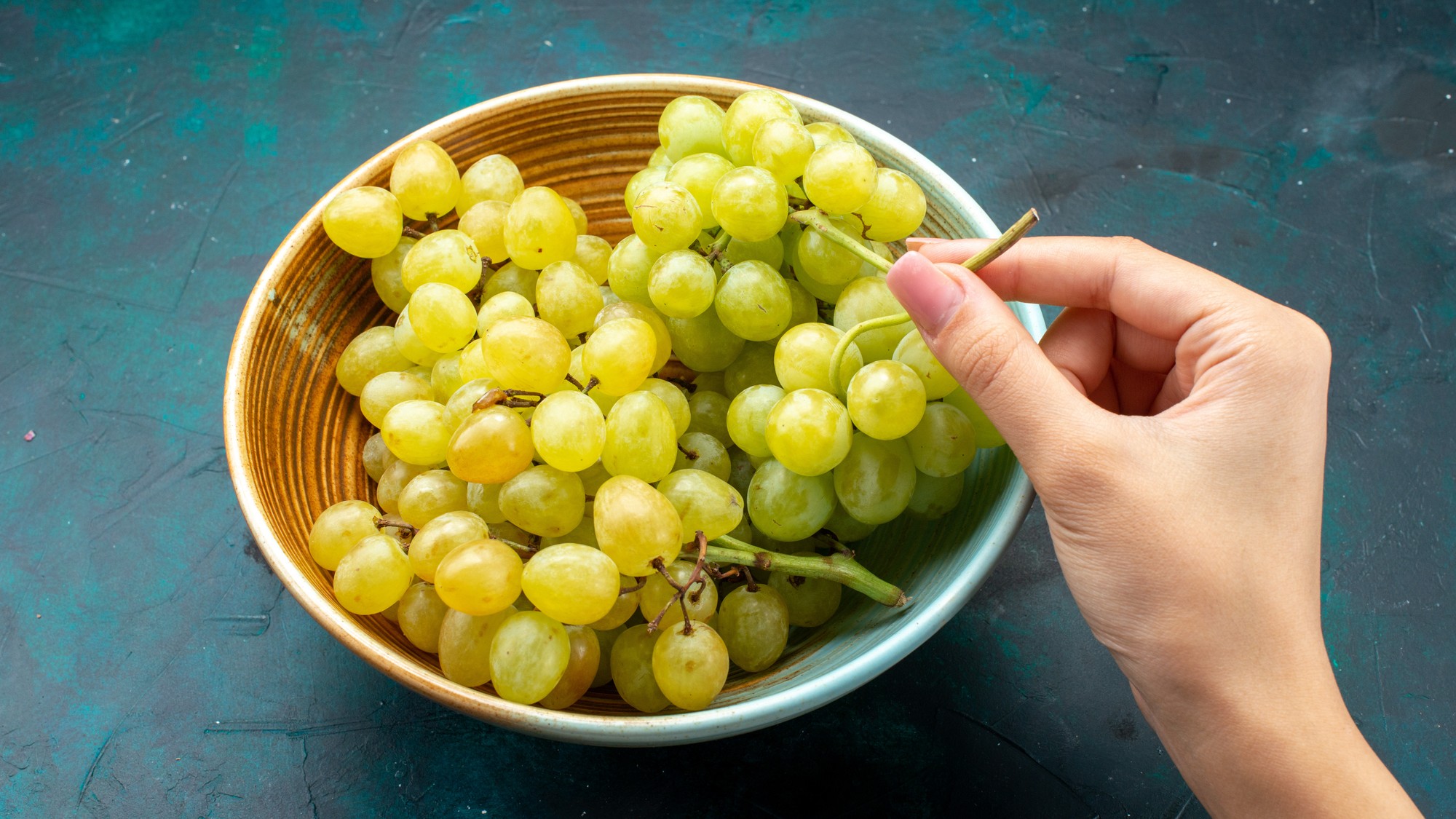 Hrozno je bohaté na antioxidanty, ktoré pomáhajú chrániť bunky pred poškodením.