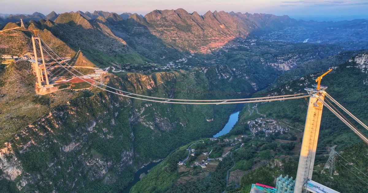 Dwie minuty zamiast dwóch godzin. Niebawem otwarcie najwyższego mostu na świecie