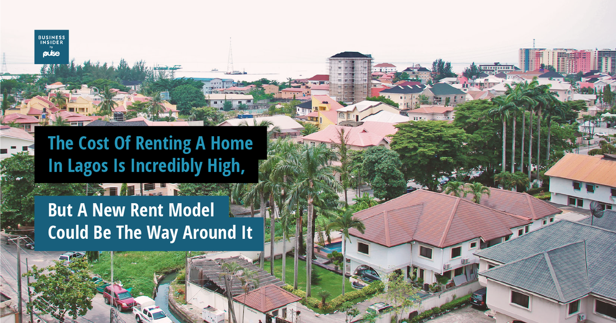 The cost of renting a home in Lagos is incredibly high, but a new rent