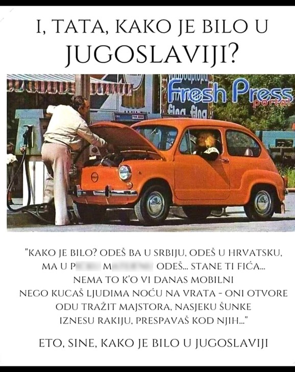 Kako je bilo u Jugoslaviji