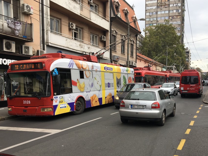 Blokirani i trolejbusi