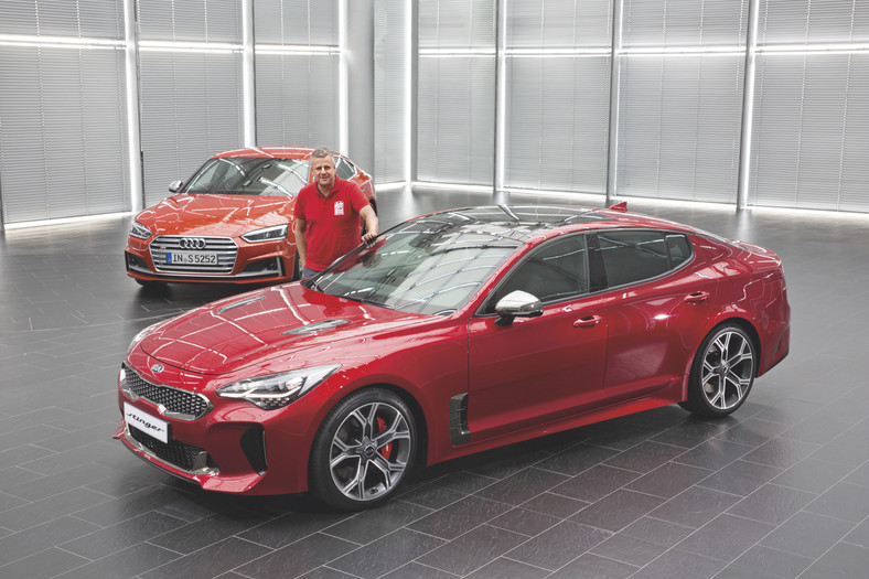 Kia Stinger i Audi S5 Sportback