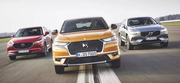 SUV nie musi być niemiecki - DS 7 vs. Mazda CX-5 i Volvo XC60