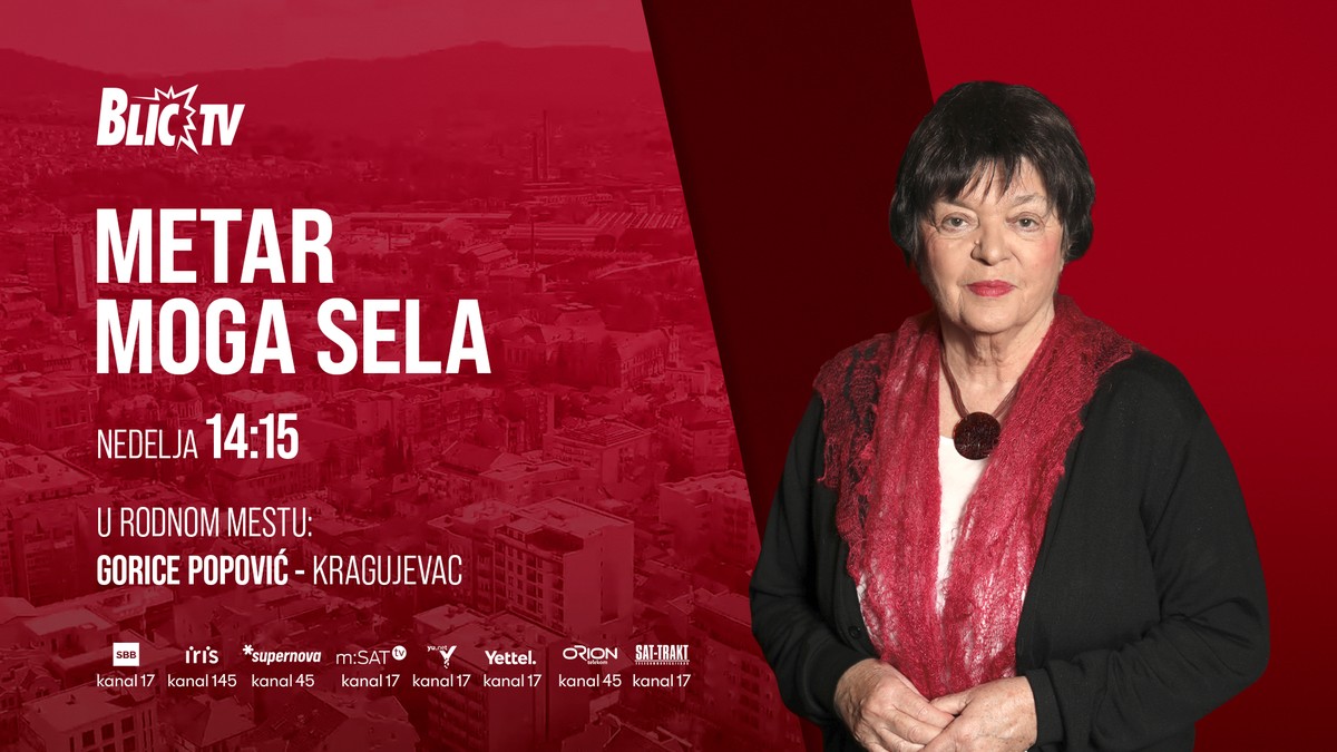 Gorica Popović, emisija "Metar moga sela"
