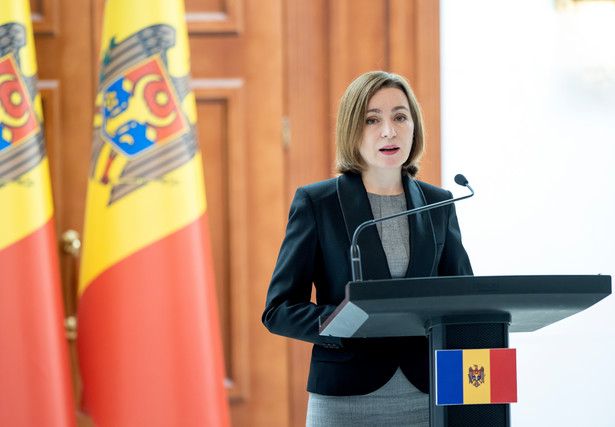 Prezydent Mołdawii Maia Sandu