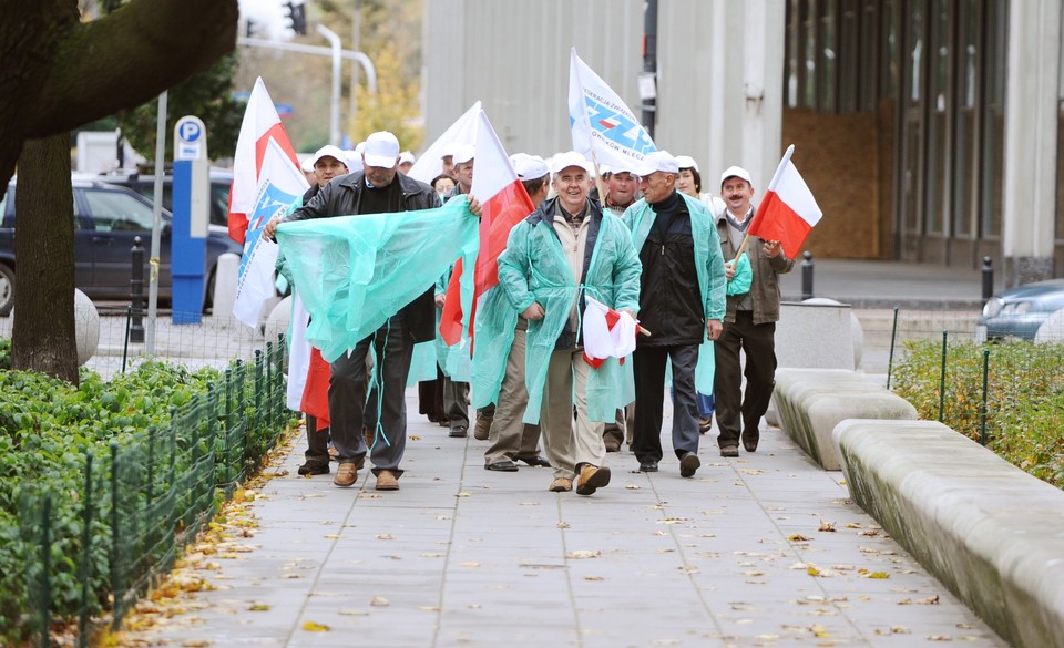 WARSZAWA AKCJA PROTESTACYJNA ROLNICY