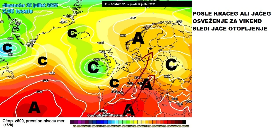 Za vikend, od subote očekuje nas jače otopljenje