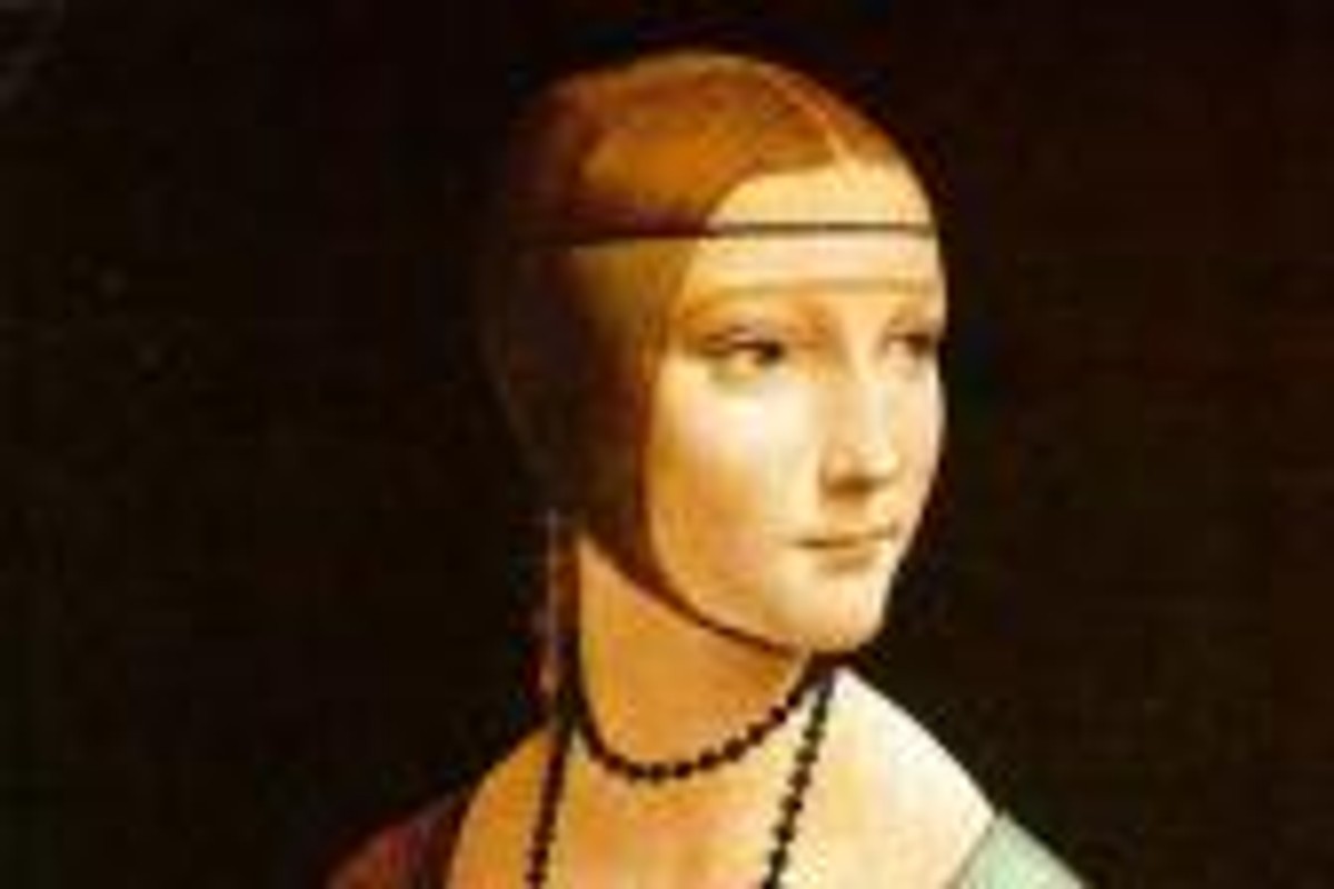 "Dama z gronostajem" Leonarda da Vinci