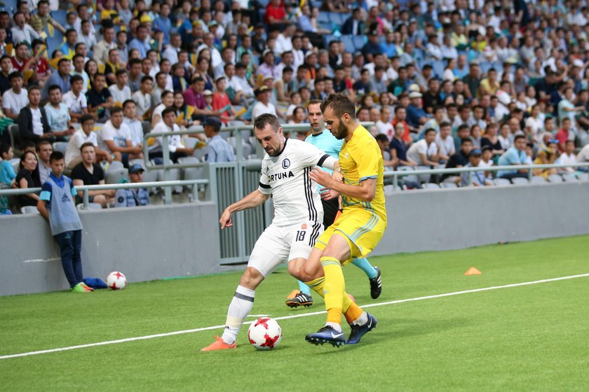 Legia nie dała rady Kazachom. O awans będzie trudno