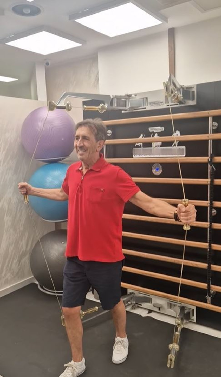 Žika Jakšić u rehabilitacionom centru