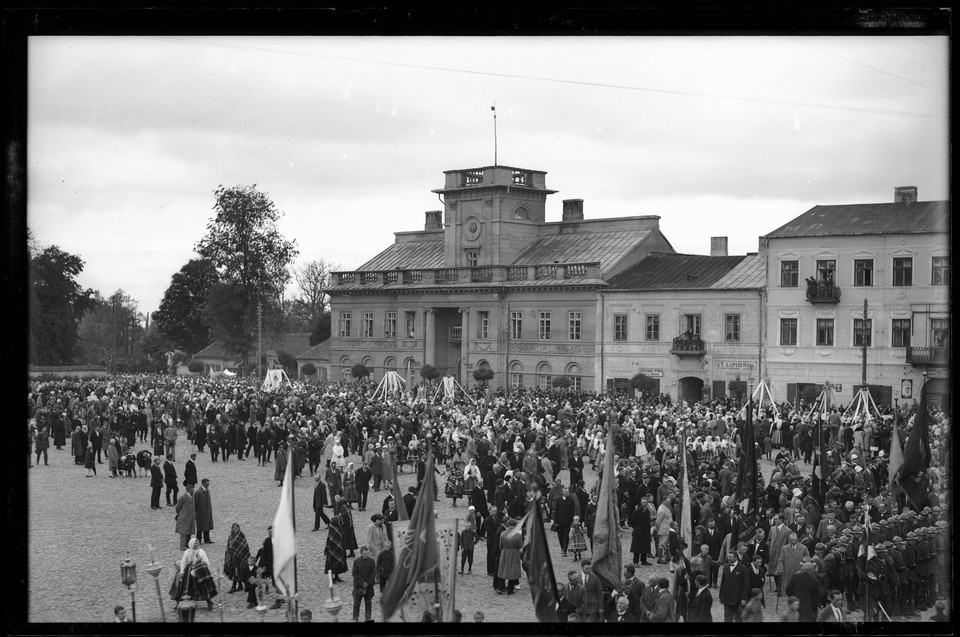 Boże Ciało w Łowicz, 1928 r.