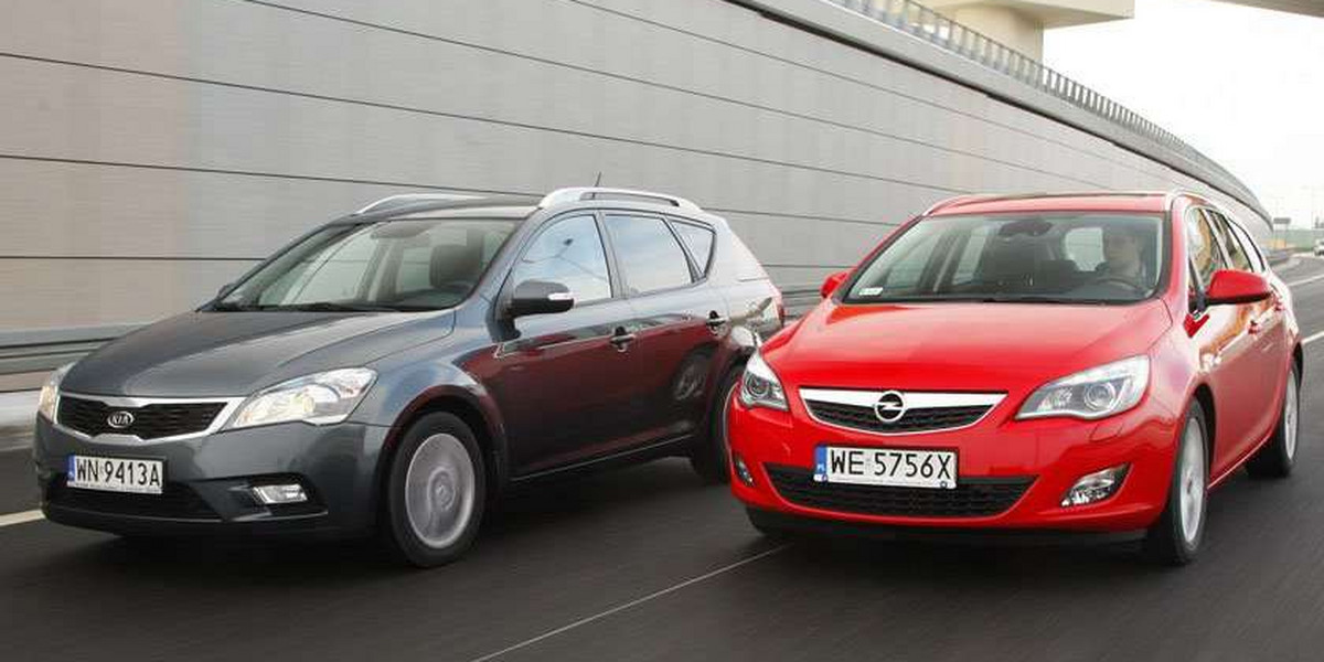 Kia cee'd SW kontra Opel Astra Sports Tourer