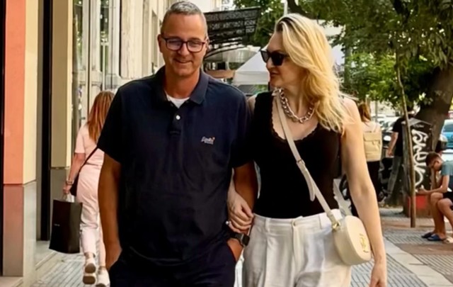 Ana Pendić sa suprugom