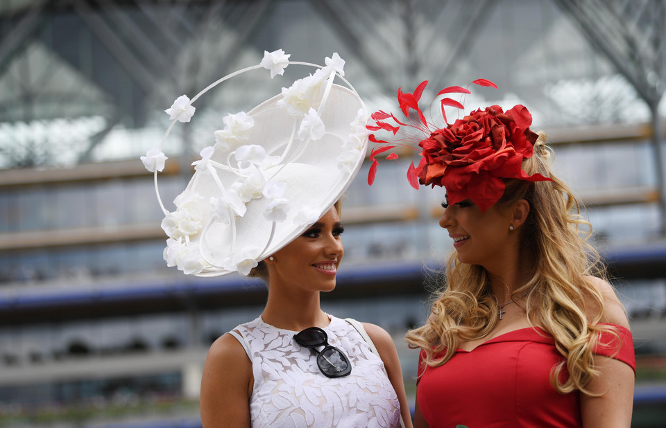 Szalone kapelusze na Royal Ascot