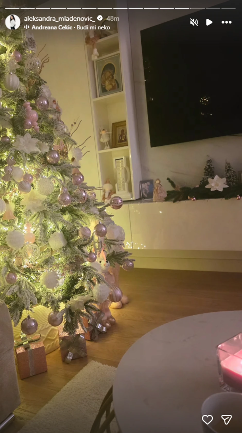 Aleksandra pokazala deo luksuznog stana 