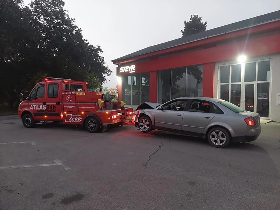 Saobracajka u Titelu 6 - foto Facebook - Slep sluzba Jasa