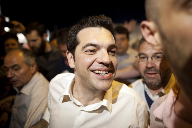 Aleksis Cipras, lider greckiej koalicji partii Syriza