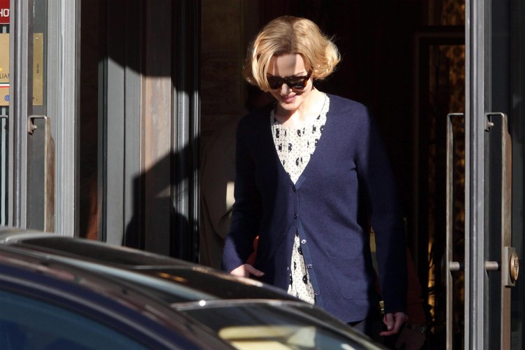 Nicole Kidman na planie filmu 'Grace of Monaco'