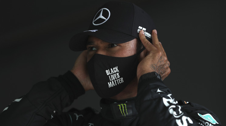 Lewis Hamilton / Fotó: MTI/EPA/AP/Jose Sena Goulao