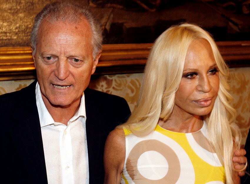 Đanijevi brat Santo i sestra Donatela Versaće