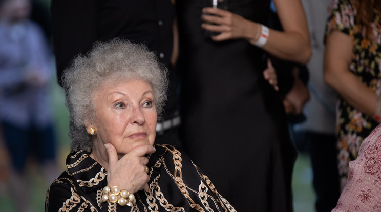 A közel 80 éves színésznő nem akar sokáig élni / Fotó: Blikk / Zsolnai Péter