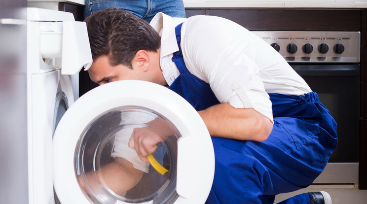 Már egy mosógép meghibásodása, szükségszerű cseréje is okozhat 
átmeneti
pénzzavart /Fotó:Shutterstock
