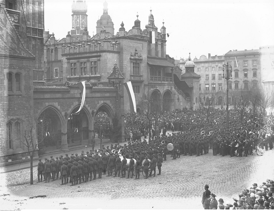 Uroczystości 3 Maja w Krakowie w 1933 roku