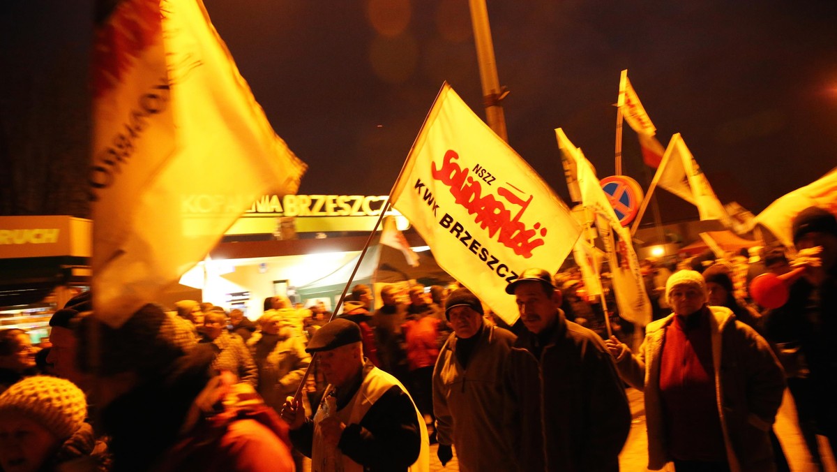 BRZESZCZE PROTEST GRNIKW POGRZEB EWY KOPACZ