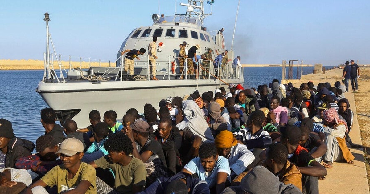UN immigration official says migrants captured by the Libyan Coast ...