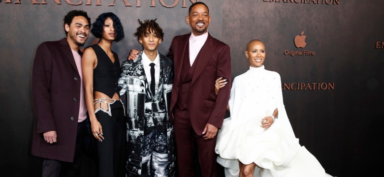 Will Smith z całą rodziną na czerwonym dywanie. Córka BARDZO się zmieniła! FOTO