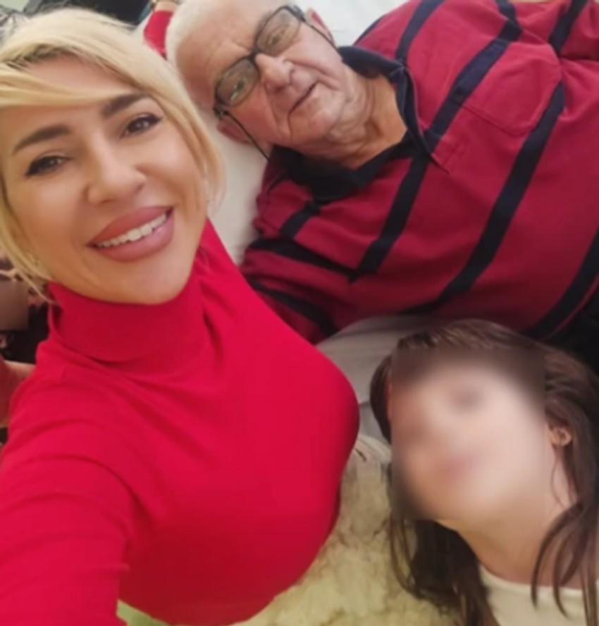 Jovana Jeremić sa ocem