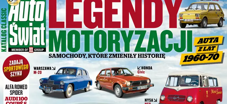 Auto Świat Katalog Legendy Motoryzacji - samochody, które zmieniły historię