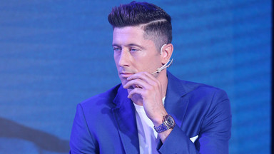 Robert Lewandowski zaliczył wpadkę podczas wywiadu! Zniecierpliwiona Klara skradła show